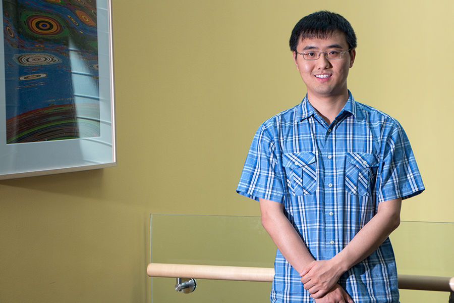 MIT postdoc Junwei Liu and collaborators are proposing a new random access memory (RAM) device architecture using ferroelectric tunneling RAM. “It’s very simple, and it’s really practical, and I think it could be realized in the near future,” Liu says. MIT Assistant Professor Liang Fu is one of the paper’s senior authors.