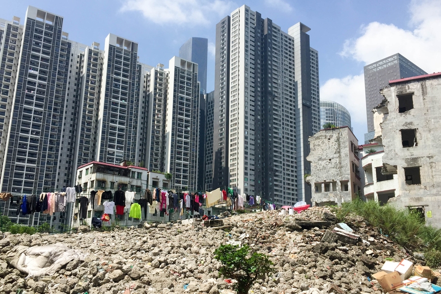 Xian Village in Guangzhou, China, is a project under redevelopment.