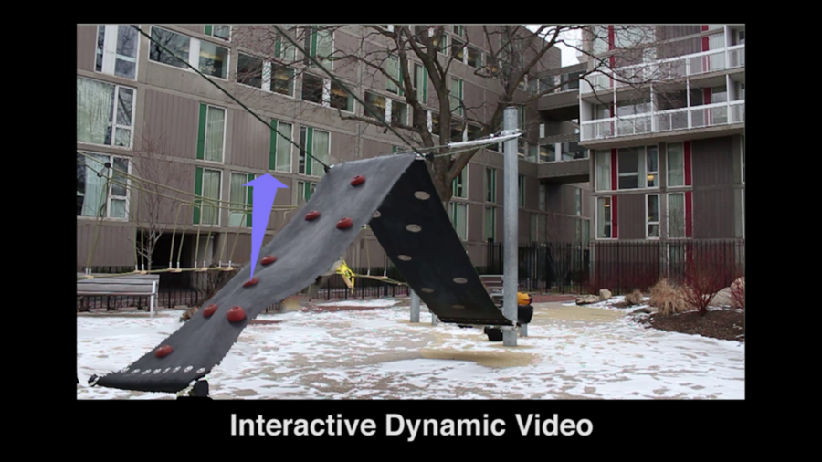 Reach in and touch objects in videos with “Interactive Dynamic