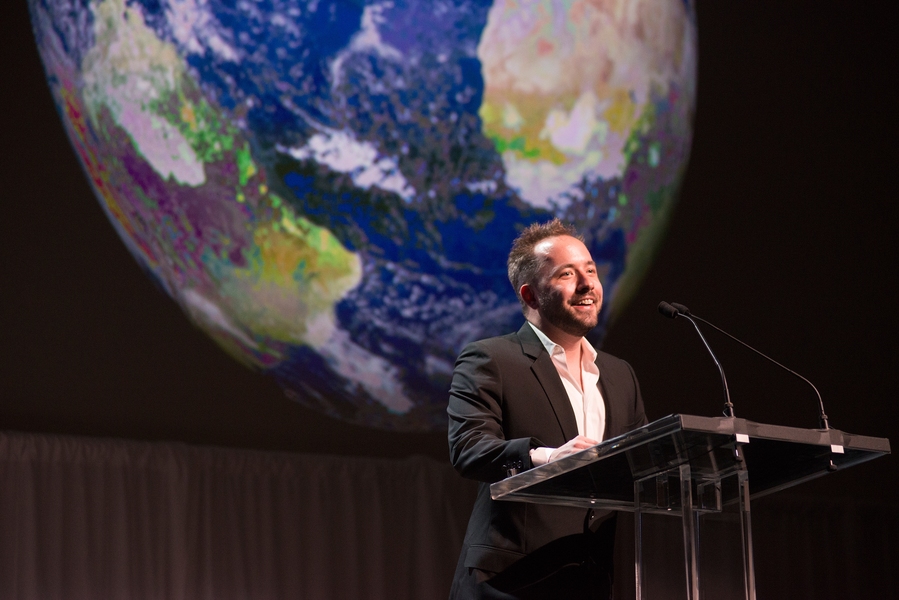 In his remarks, CEO and cofounder of Dropbox Andrew "Drew" Houston ’05 reflected on MIT’s entrepreneurial legacy: “You can’t go a day, maybe even an hour, without touching something created by an MIT inventor or MIT entrepreneur.”