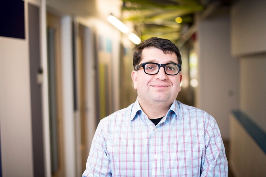 “We at IDSS try to make sense of the effects of social interactions on people’s decisions. How do social cascades happen?” Ali Jadbabaie says.Photo: Ian MacLellan