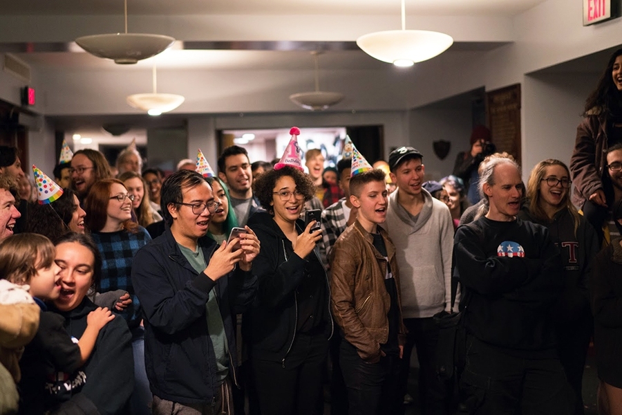 MIT students and alumni celebrated Senior House's 100th birthday on Nov. 5.