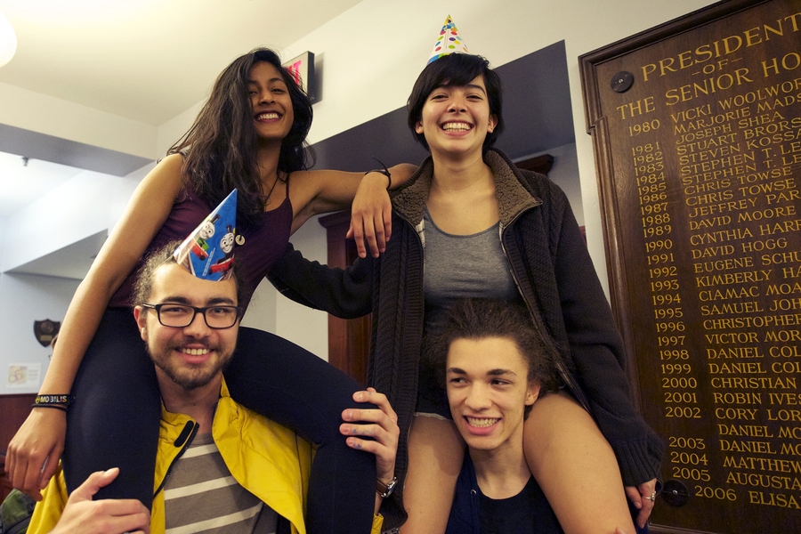 Standing on the shoulders of giants at Senior House's 100th birthday bash