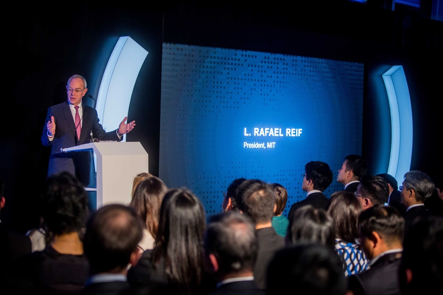 The MIT Campaign for a Better World will build MIT’s momentum in education and health, business, and innovative technology. The challenges are more profound than ever, MIT President L. Rafael Reif said, but “MIT is ready!”