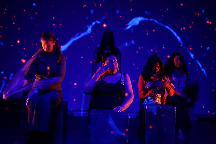 "Smart, efficient, and inventive, Charlotte is a problem-solver," says Mimi O’Donnell, artistic director of the Labyrinth Theater. "She has a generous spirit and good-humor that endears her to actors, but also a confident and firm hand that immediately garners respect. Her clarity of vision and wealth of creativity combine to reinforce her astounding ability to develop new plays.”
Scene fro...