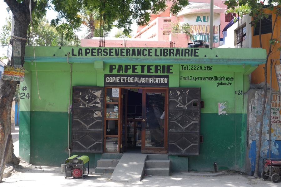 "It’s important to do the unglamorous, nitty-gritty, heavily historical work of understanding the local and the particular," Ghachems says. "A sustained patience for understanding the local in historical contexts is itself a tool of public policy — a way of seeing and talking about the world, and (if wielded correctly) an instrument of power and justice." Pictured is La Perseverance Librairie,...