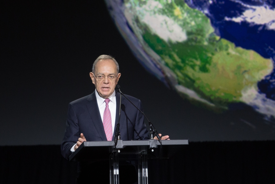 In his remarks, MIT President L. Rafael Reif emphasized, “it is vital for research universities like MIT to be leaders in education and research, and in particular, leaders in solving problems.”