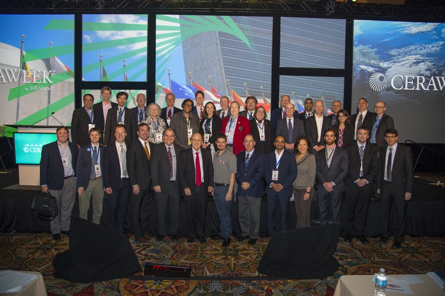 Members of the MIT community in attendance at CERAWeek