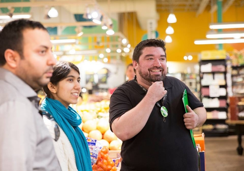 The "Healthy Shopping at Whole Foods" workshop, held as part of Life Skills Week