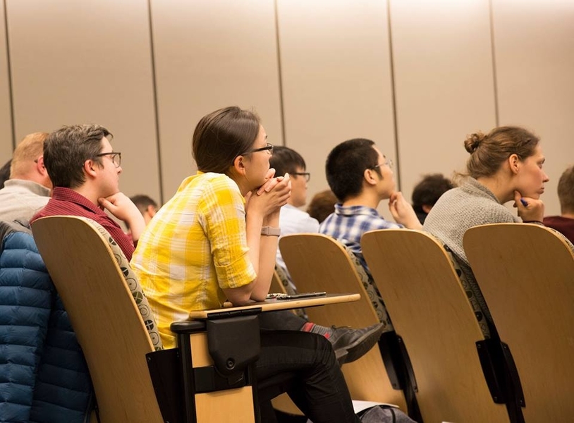 Attendees at the "Quiet Power: Learning to Lead as an Introvert" event, held as part of Life Skills Week