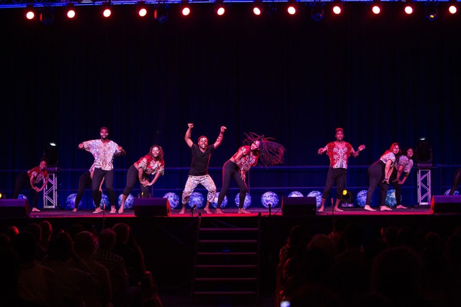 Sakata Afrique, a dance group infused with the rhythms of Africa, was created to help MIT students of African origin preserve their cultural heritage through music and dance, and to introduce African dance to the MIT community.
