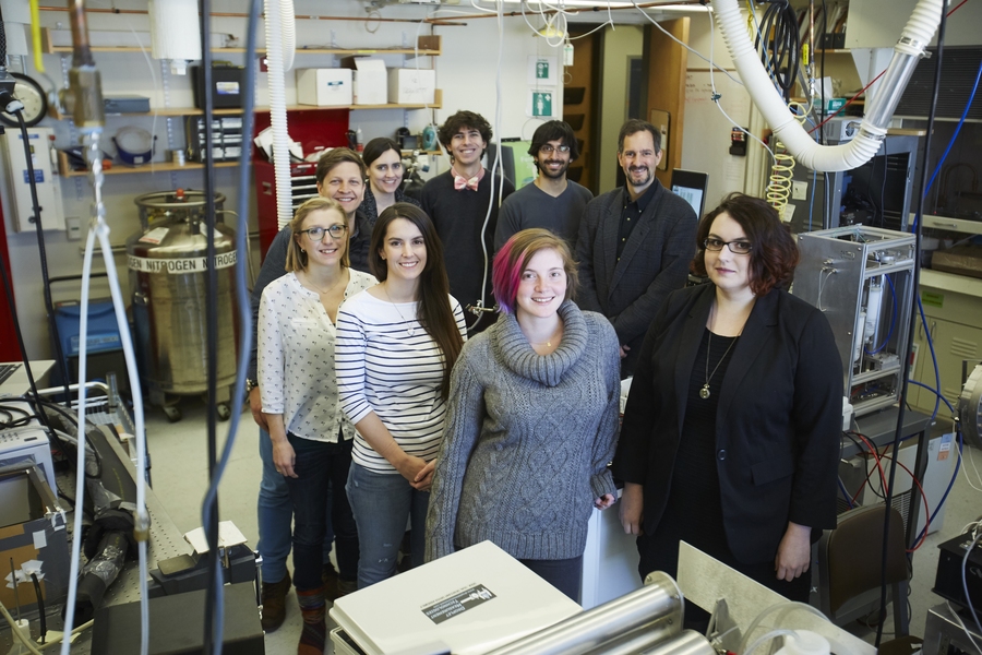 The research group of MIT Associate Professor Dan Cziczo is interested in the interrelationship of particulate matter and cloud formation. His team utilizes laboratory and field studies to elucidate how small particles interact with water vapor to form droplets and ice crystals, which are important players in the Earth’s climate system. Experiments include using small cloud chambers in the labor...