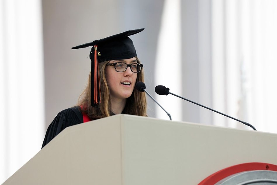 “Our ability to solve [global] problems is determined by both our technological capabilities as well as our ability to implement policies that maximize the impact of our work,” said Arolyn Conwill, president of MIT’s Graduate Student Council.
