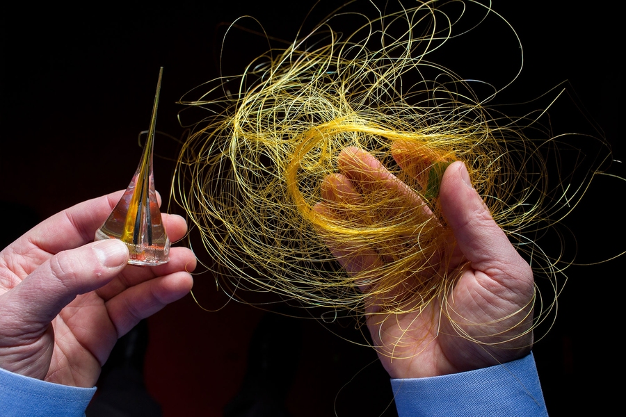 The proximity of the new headquarters of the Advanced Functional Fabrics of America (AFFOA) Institute to MIT's campus will help connect students and faculty to new facilities, including the Fabric Discovery Center that provides end-to-end prototyping from fiber design to system integration of new textile-based products.