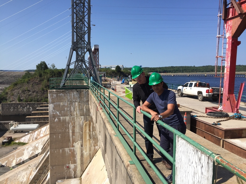 As part of a larger concrete durability project, researchers from the MIT Concrete Sustainability Hub, the University of New Brunswick, and Oregon State University are studying a chemical reaction known as alkali-silica reaction, which can cause cracking and result in structural problems in concrete infrastructure.