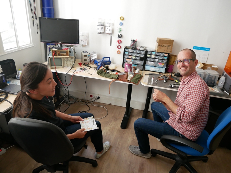 Recent MIT graduate Grace Li '17 was one of seven MIT students who interned with Plume Labs in Paris.