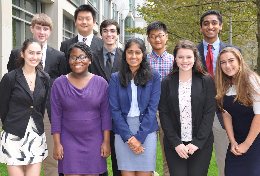 The 2017 MassJAS engineering, chemistry, mathematics and physics presenters are high schoolers recognized for their potential as scientists.