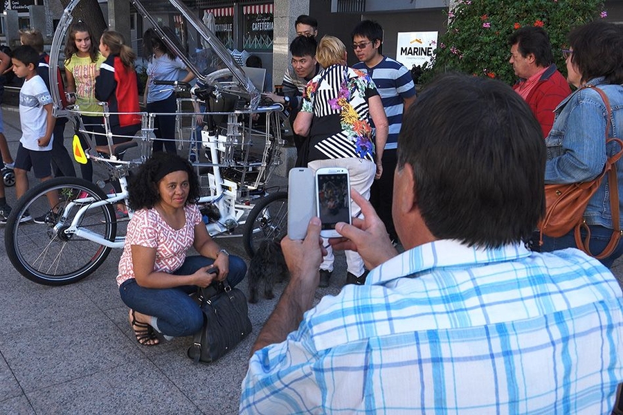 Working in Andorra, MIT researchers have tested the Persuasive Electric Vehicle (PEV), an ultra-lightweight, three-wheel, shared-use autonomous vehicle. Users are meant to call the PEV via an app. The vehicle then navigates a city’s bike lanes to meet the passenger. Computer vision keeps the vehicle within the painted lines and a low-cost Lidar system scans for objects, such as people and other ...