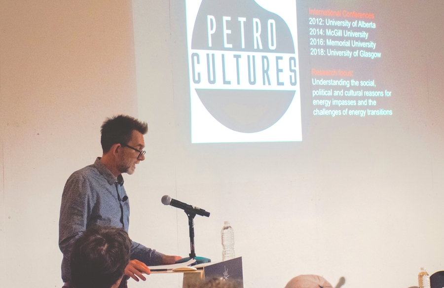 “The fossil economy left much of the world behind,” said Imre Szeman, a professor of communication and culture at the University of Waterloo, at a MITEI-sponsored lecture.