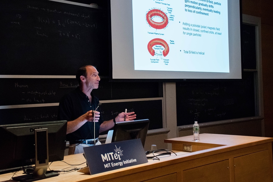 MIT Plasma Science and Fusion Center principal research scientist Robert Granetz.
