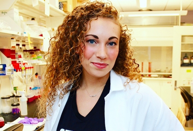 Lauren Stopfer, a third-year graduate student in biological engineering, went from being a writer for the MIT graduate admissions blog to an editor and workshop teacher.