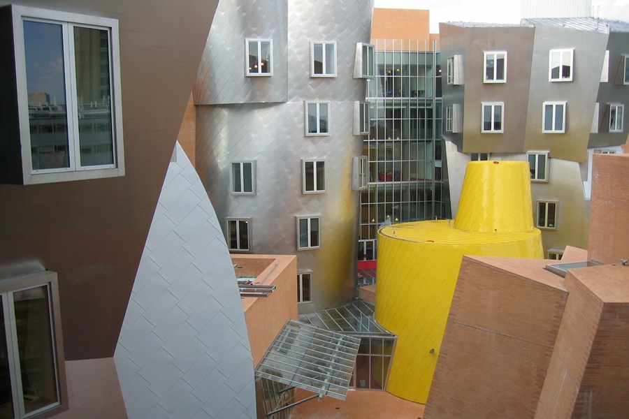 “In 24.192 we regularly engaged on topics of bigotry, ideal political discourse, and the ever-growing polarization of partisanship and media sources,” says Joseph Edwards. “This class has put philosophy and linguistics on the front line in terms of how we look at our cultures and societies.” (The Stata Center, pictured here, is the home of MIT Philosophy.)