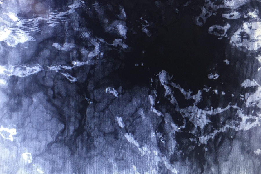 Wave patterns on a computer monitor aboard the FLIP. Helmreich emphasizes that waves are not just physical phenomena; they are entities that become scientifically legible through measurement, models, and theories — that is, through human cultural activity.