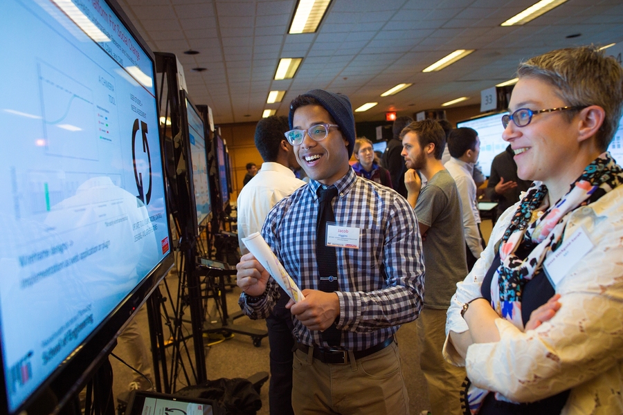 "This SuperUROP calls for an interdisciplinary skill set,” says Jacob Higgins. “I did a lot of coding and computational thinking — and from the humanities side, the critical analysis that I’ve done for Comparative Media Studies prepared me to think of stakeholders and evaluate tools using metrics that are correct for this kind of human-computer interaction field.”