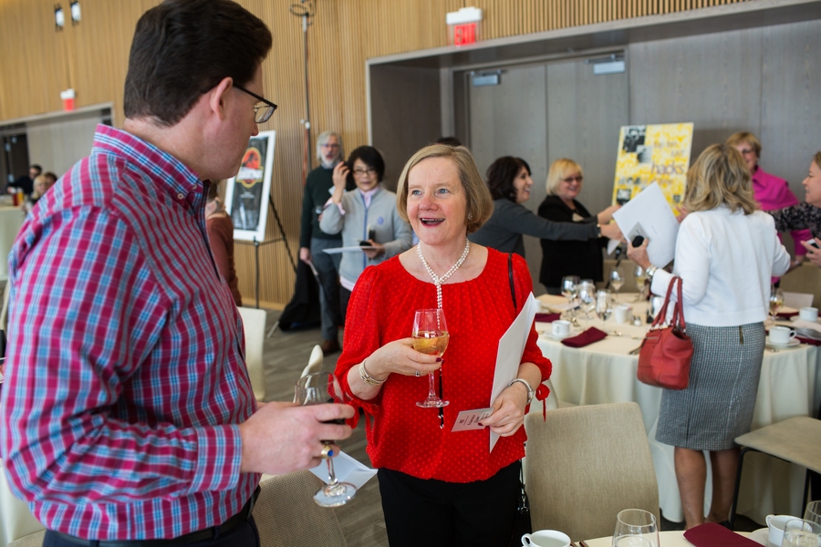 Fionnuala Coary of the Research Laboratory of Electronics (center) and Bill Connelly of the Office of Undergraduate Education are among the newest QCC members.