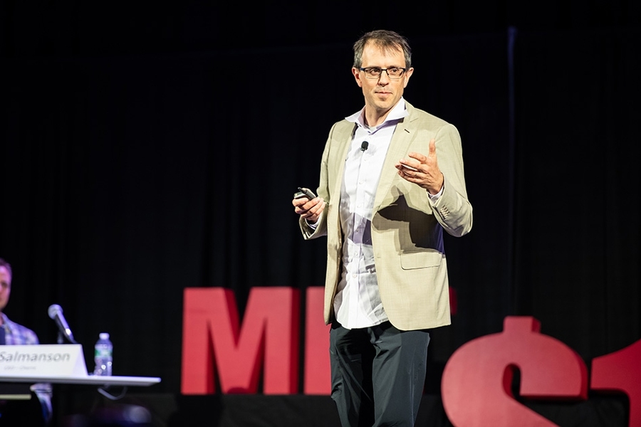 Keynote speaker was Steven Conine (pictured), co-founder and co-chairman of Wayfair, one of the world’s largest e-commerce companies selling home goods.
