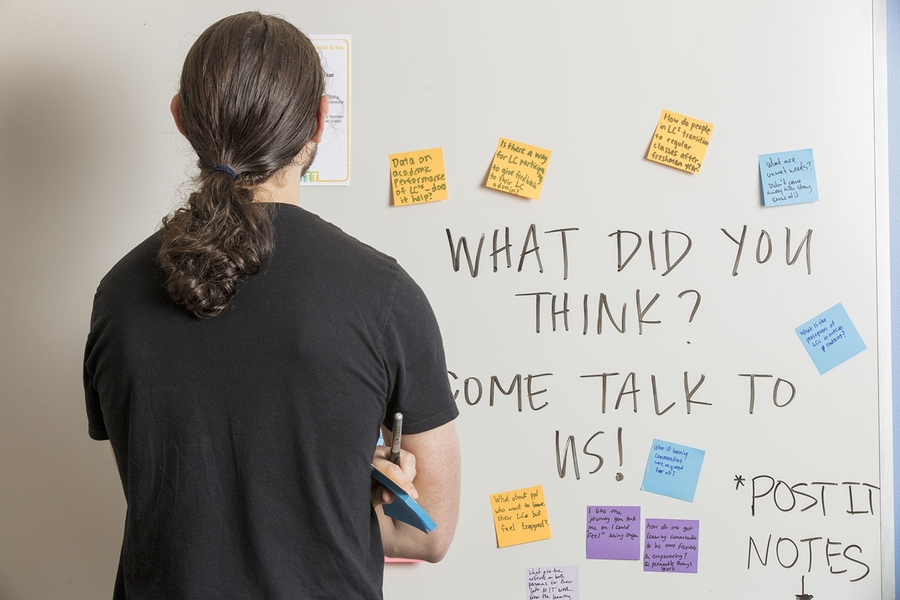 Students' findings were informed by collecting data, assessing stakeholder needs, evaluating options, and soliciting feedback. 