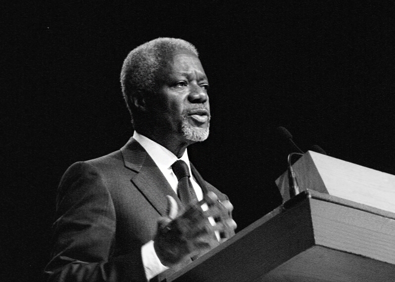 “All of us — the private sector, civil society, labor unions, NGOs, universities, foundations, and individuals — must come together in an alliance for progress,” said Kofi Annan at MIT Sloan in 2002.