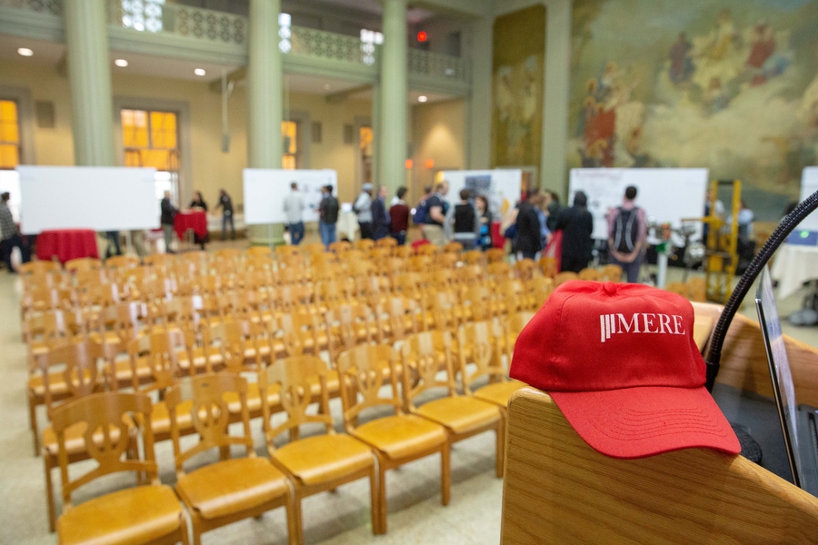 The fifth annual Mechanical Engineering Research Exhibition (MERE) celebrated innovation in mechanical engineering and provided graduate students an opportunity to practice their communication and presentation skills.