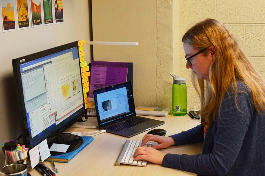 Nikiel studies the impact of land-use change on regional climate in the midwestern United States.