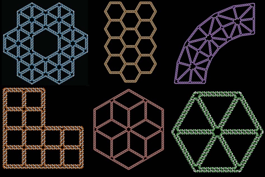 MIT and Arizona State University researchers have created a computer program that can translate drawings of arbitrary shapes into two-dimensional structures made of DNA.