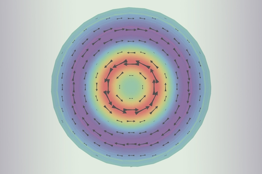 MIT physicists have calculated the pressure distribution inside a proton for the first time. They found the proton’s high-pressure core pushes out, while the surrounding region pushes inward.