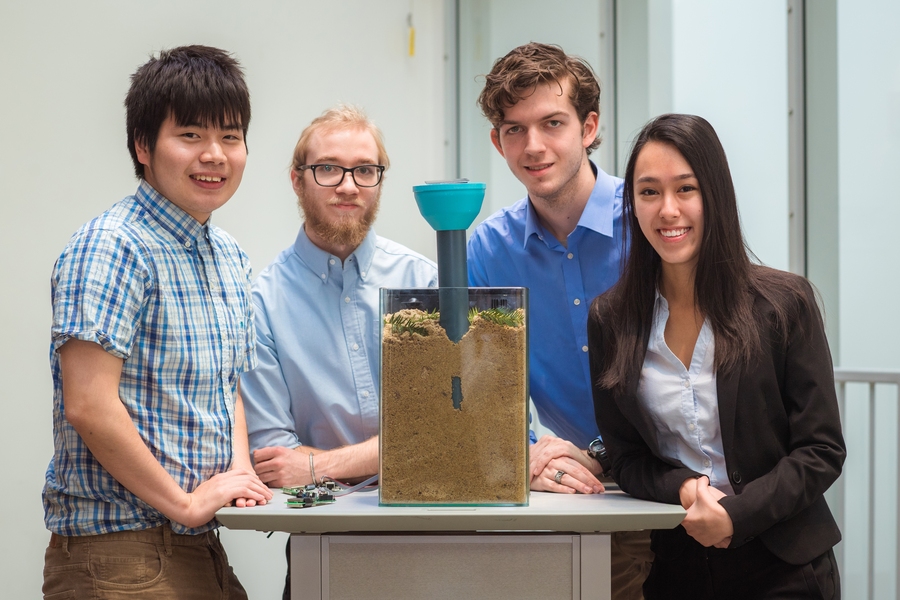 Team Neudrop is confronting the problem of global fresh water shortages.