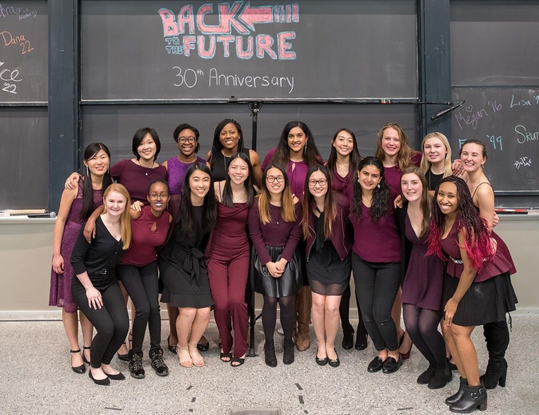 The MIT Muses at their 30th anniversary concert