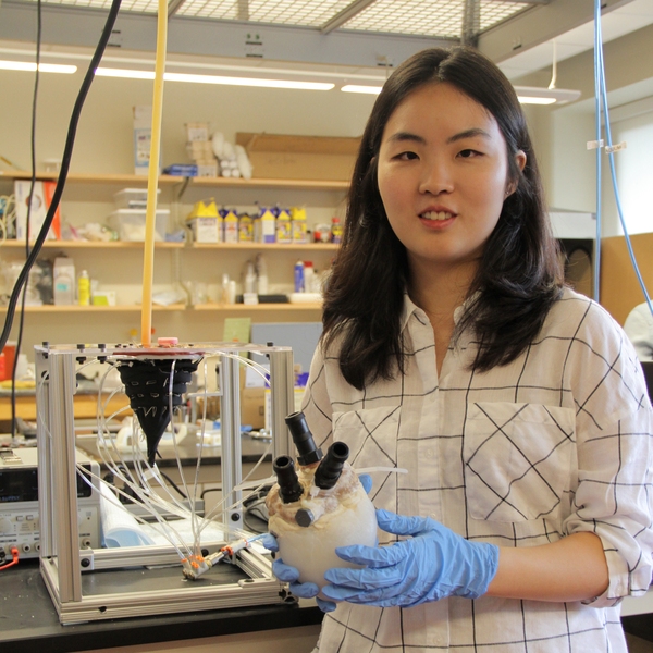 Clara Park ’14 SM ’17, a graduate research assistant at MIT’s Therapeutic Technology Design and Development Lab, is working with Assistant Professor Ellen Roche on a heart model to test and validate different implantable cardiac devices. Park presented her work at a recent workshop organized by Roche and Claire Conway from the National University of Ireland Galway. With support from the MIST...