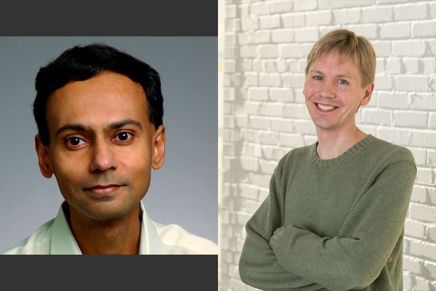 Srini Devadas (l) and Troy Van Voorhis (r)