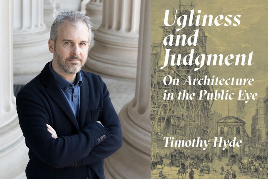 Timothy Hyde and his new book, “Ugliness and Judgment.”