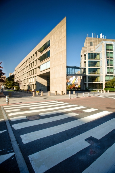 Ralph Landau Building, designed by I.M. Pei