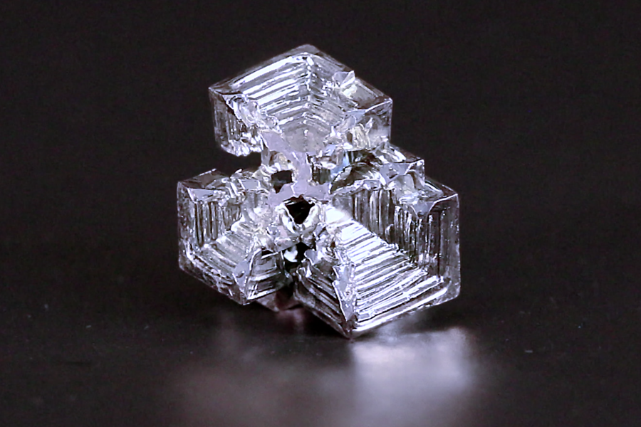 A crystal of bismuth has a staircase-like appearance because of the repeating honeycomb-like structure of its atoms. Researchers at MIT, along with colleagues elsewhere, have conducted a theoretical analysis to reveal several previously unidentified topological properties of bismuth. One such property makes bismuth a robust electronic conductor along its edges where horizontal and vertical faces m...