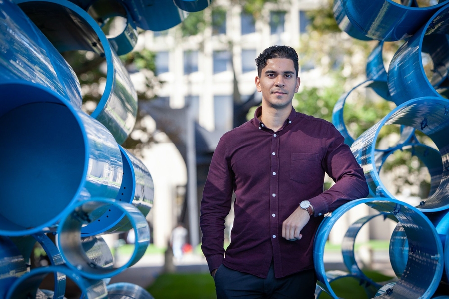 The lead author of the new paper is third year PhD student Mazdak Abulnaga.