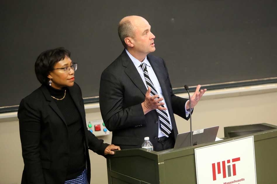 Paula Hammond and Tim Jamison, co-chairs of the group on academic and organizational relationships, reported on their recommendations.