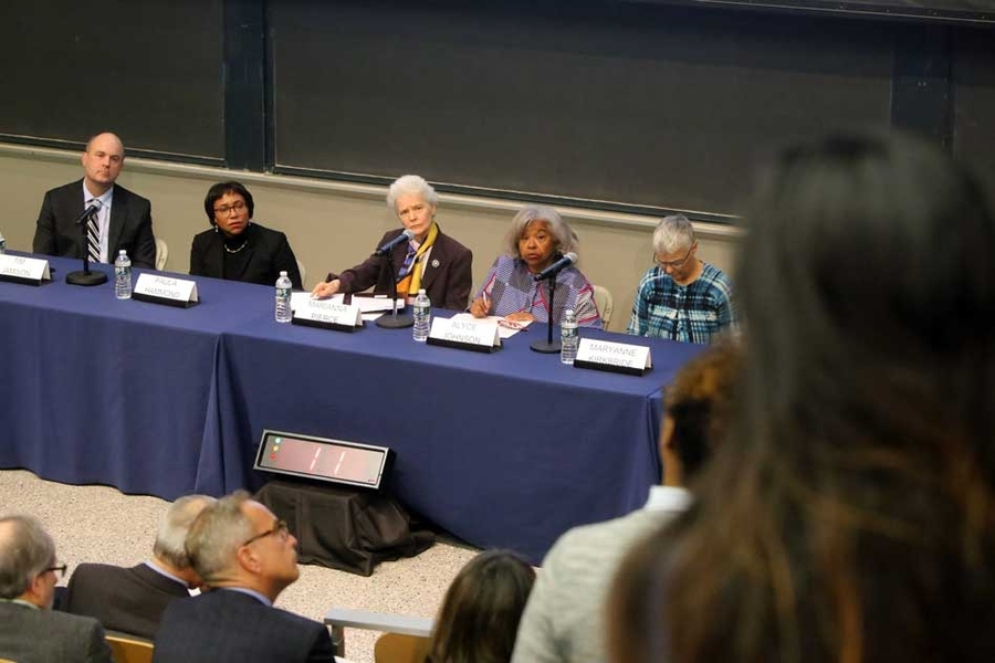 All of the panelists took questions from the audience after their presentations.