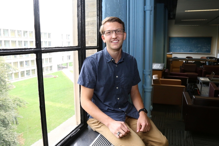 MIT senior Billy Woltz