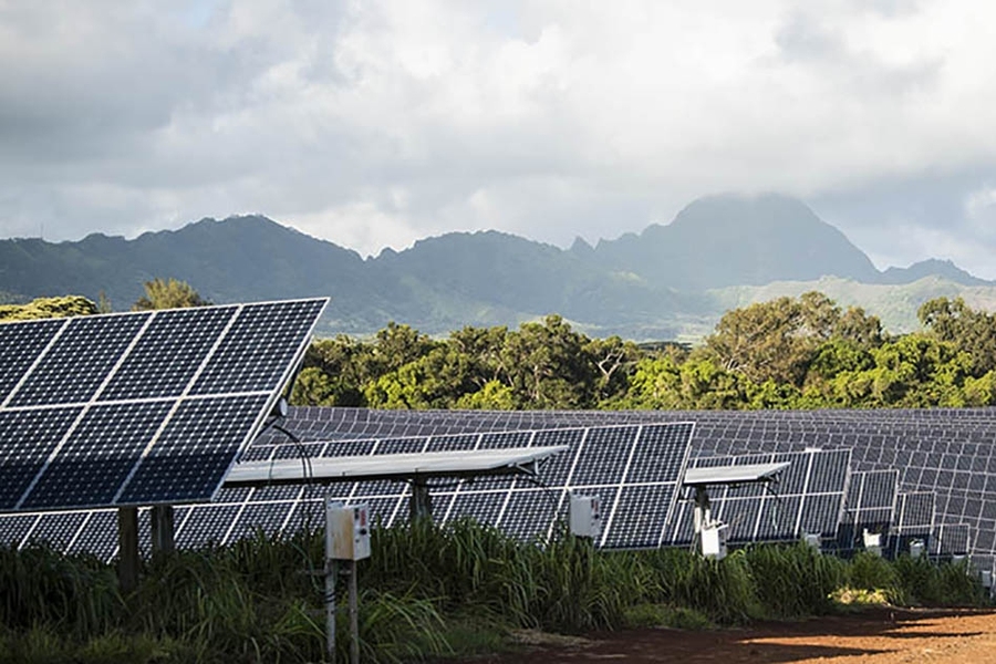 The AES Corporation, based in Virginia, installed the world’s largest solar-plus-storage system on the southern end of the Hawaiian island of Kauai. A scaled-down version was first tested at the National Renewable Energy Laboratory.