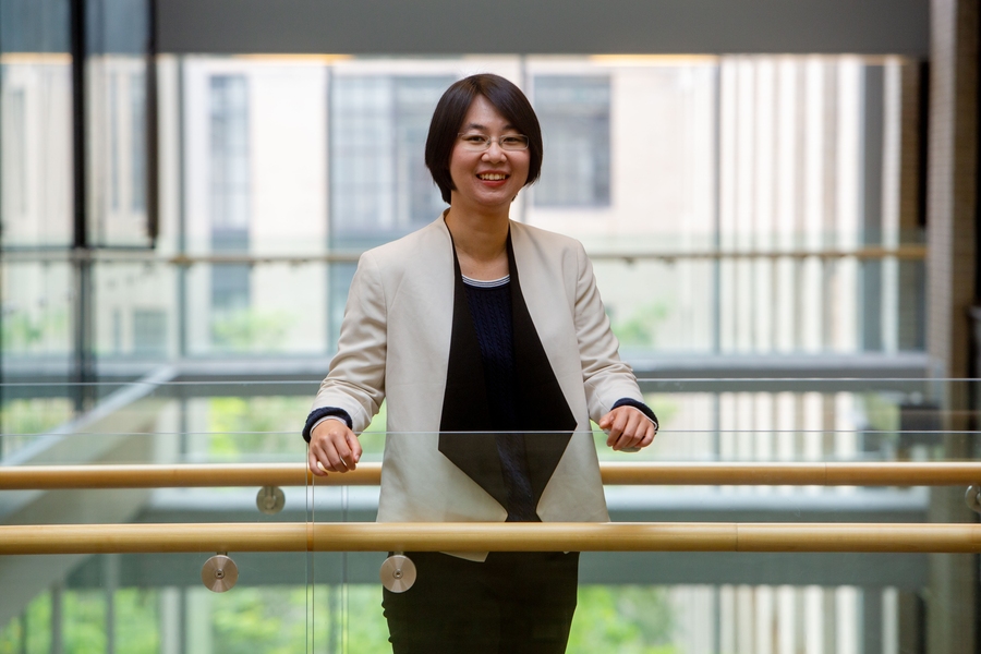 “My goal is to find out how to make the combustion process more efficient, reliable, safe, and clean,” says Sili Deng, assistant professor of mechanical engineering.