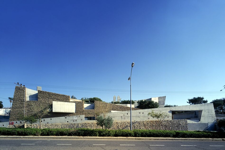 Palmach History Museum, Tel Aviv, Israel (with Architect Zvi Hecker)